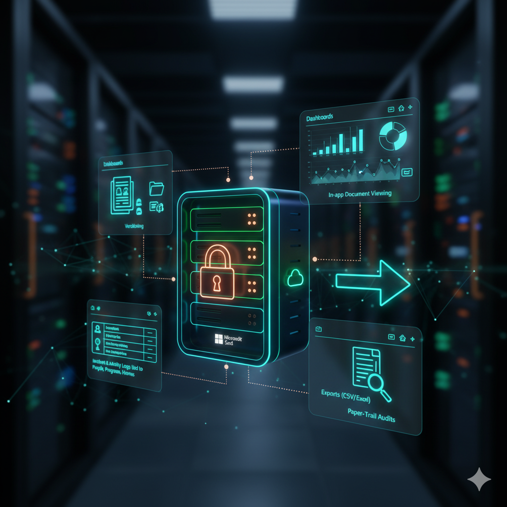 3) Reporting & Compliance Hub